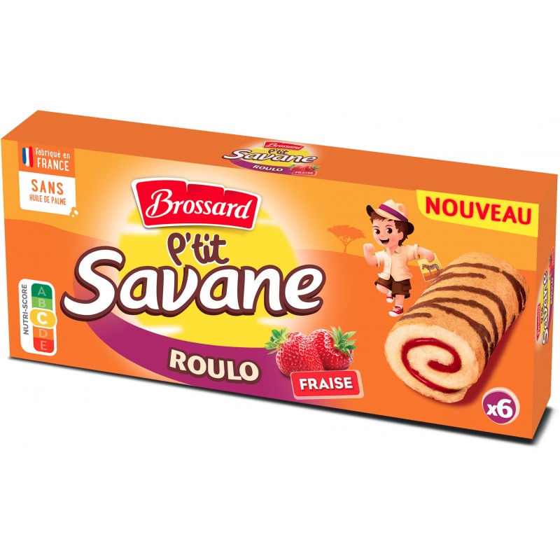 Gateau Brossard Savane Roulo Nimo Fraise G B