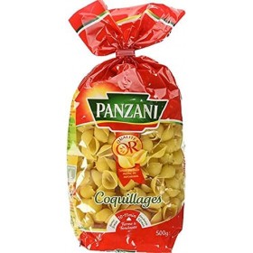 Pates coquillages PANZANI pqt cello 500G° (B)