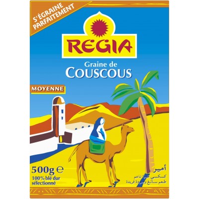 Couscous REGIA  grains moyens 500 G°(B)