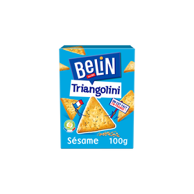 Crackers BELIN triangolini sesame et pavot 100 G (B)