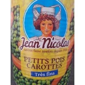 Petit pois JEAN NICOLAS 4/4 800 G (B)