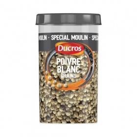 Poivre blanc DUCROS  grain boite 100G (B)