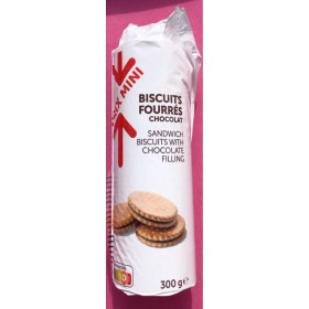 Biscuit fourres chocolat PRIX MINI Continental 300 G (B)