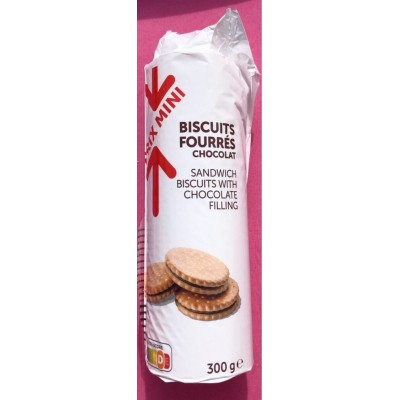 Biscuit fourres chocolat PRIX MINI  Continental 300 G (B)