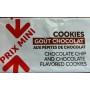 Biscuit PRIX MINI  cookies gout chocolat pepites choco 200 G (PTOP)