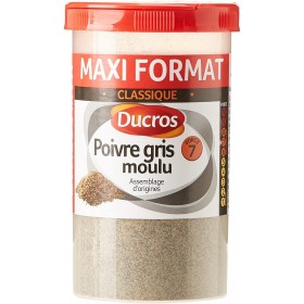 Poivre DUCROS gris moulu n°7 90 G (B)