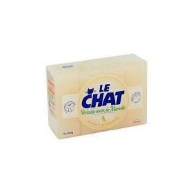 Savon de marseille LE CHAT  glycerine 150g x5  G (B)