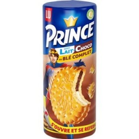 Biscuit LU fourre lait chocolat Prince 300 G (B)