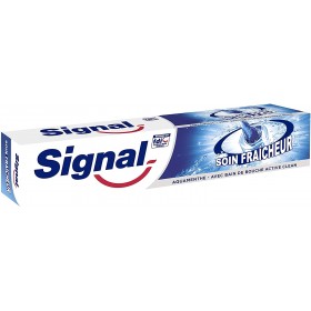 Dentifrice fraicheur SIGNAL soin aquamenthe 75ML G (B)