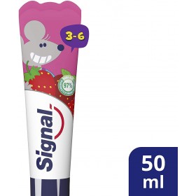 Dentifrice SIGNAL kids 3-6 ans fraise 50ML G (B)