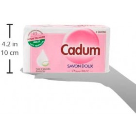 Savon CADUM  100g amande douce x6 G (B)