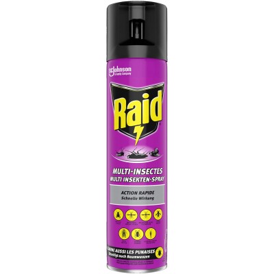 Insecticide RAID multi insectes 400 ML (B)