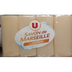 Savon de Marseille U  glycerine 200g x4 G (B)