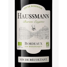 HAUSSMANN BARON EUGENE VIN BIOLOGIQUE DE BORDEAUX 2019, 13% 750 ml