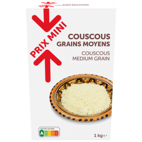 Couscous PRIX MINI  1 KG (PTOP) (B)