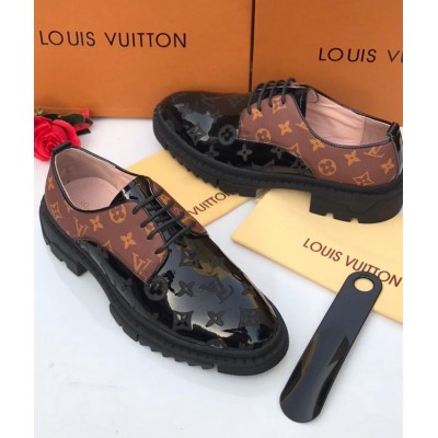 Chaussures En Cuir Louis Vuitton Décontractées Pour Hommes
