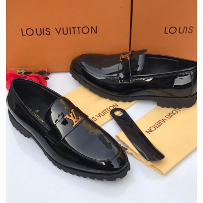 Chaussures En Cuir Louis Vuitton Pour Hommes