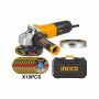 Ingco Meuleuse 950W - 10Disques - Noir/Orange