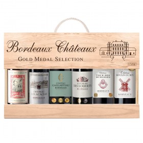 Selection médaille d'or - Châteaux Bordeaux (Coffret de 6)