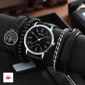 Ensemble montre et bracelet parfait pour homme