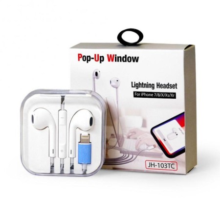 Écouteurs Lightning iPhone avec pop-up – Compatibles iPhone 7 à XR