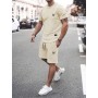 T-shirt à manche courte et short pour homme