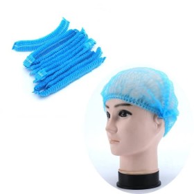 Coiffe bleu à usage unique