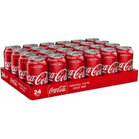 Pack de 24x33cl Coca-Cola Canette ( Lom)