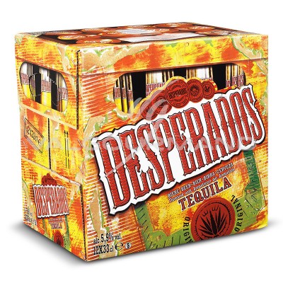 Desperados Original Tequila bière 24 x 33cl boîtes