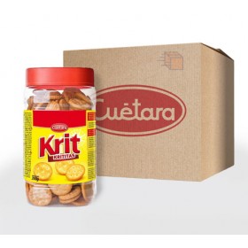 CARTON BISCUITS KRIT KRITITAS 12x350G CUÉTARA