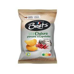 BRET'S Chips super craquante sav. chevre piment 125 G (B)