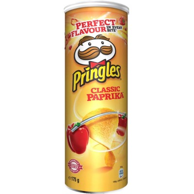 Chips sweet PRINGLES  paprika 175 G (B)