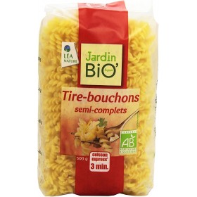 Tire bouchons JARDIN BIO  semi-complets pates bio 500 G nv (B)