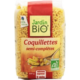 Coquillettes JARDIN BIO pates semi-complets  bio 500 G nv (B)