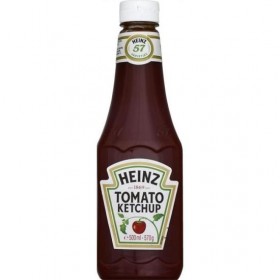 ketchup HEINZ Tomato  "Top Up" flacon souple 570 G (B)