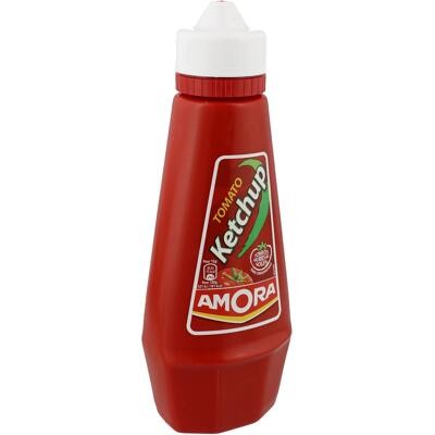 Ketchup AMORA nature flacon souple top up 300 G (B)