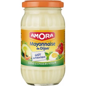 Mayonnaise AMORA nature sans conservat. bocal 235 G (B)